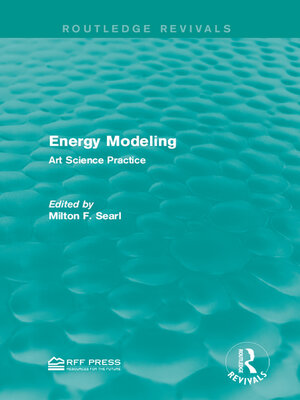 cover image of Energy Modeling